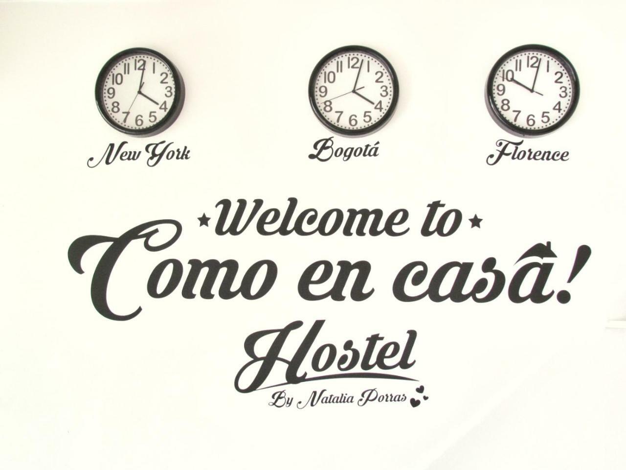 Como En Casa! Restaurante Y Hostal Bogota Exterior photo